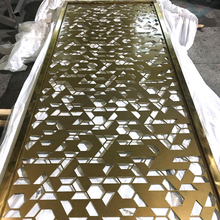 Laser Cut Stainless Steel Decorative Screen