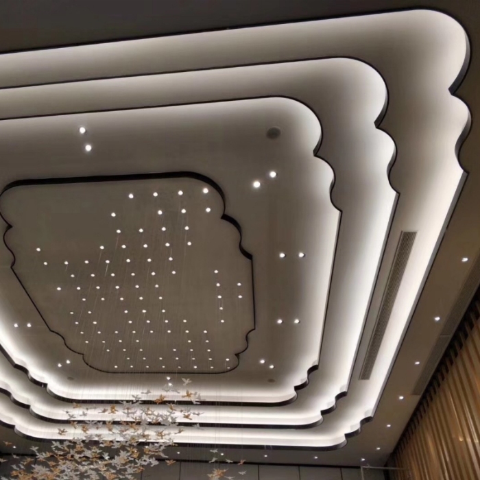 PVD Golden Stainless Steel Decor Ceiling