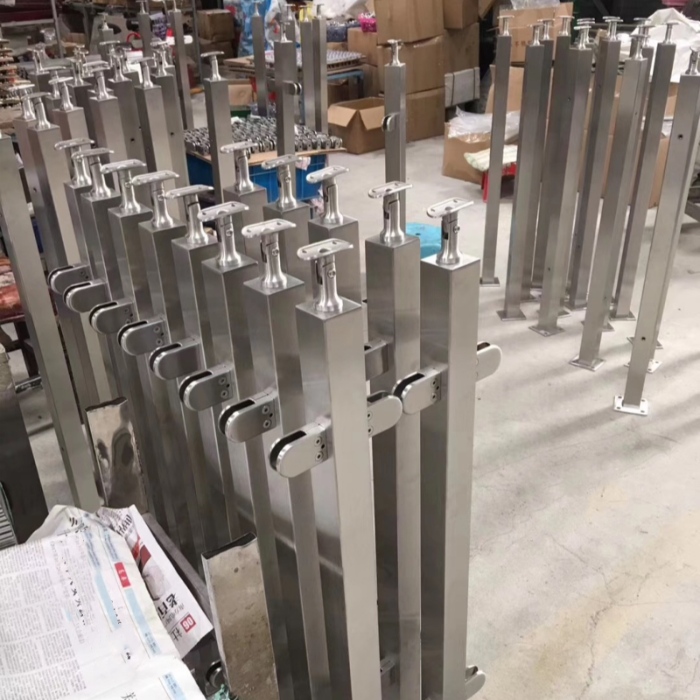 Custom Architectural Metalwork Handrail Posts