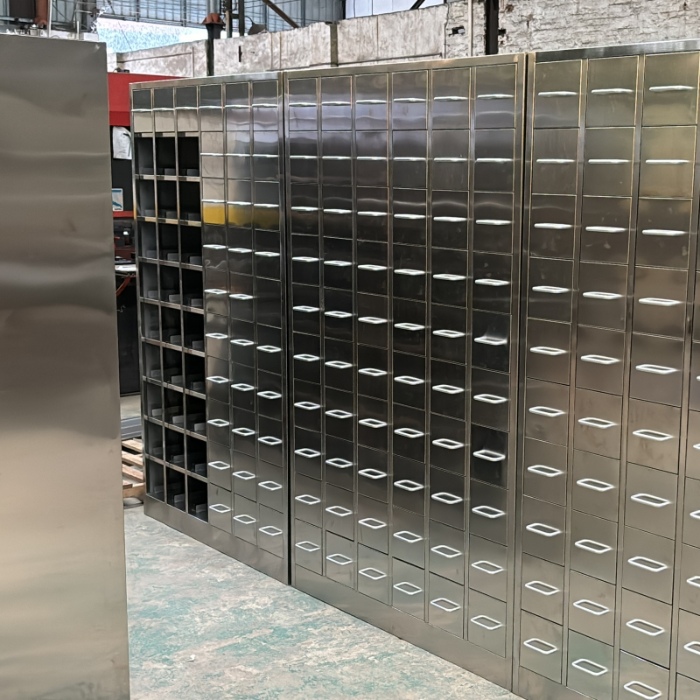 Commercial Stainless Steel Filing Cabinet