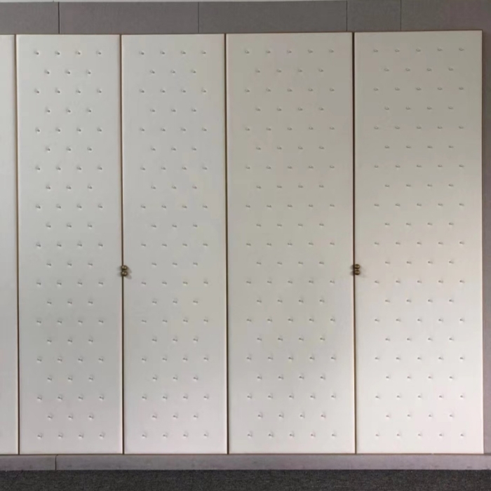 Custom Wardrobe Design-Upholstered Wardrobe Doors