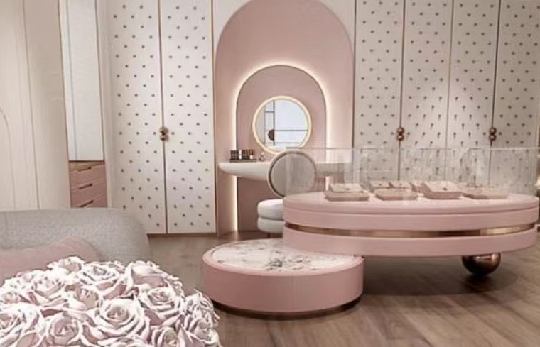 Dressing room interior design