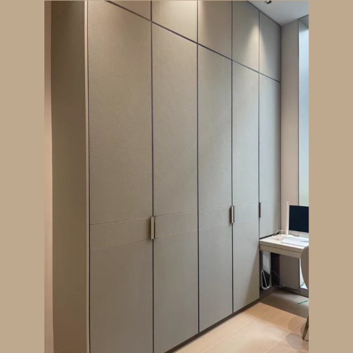 Elevate Your Interiors with a Premier Wardrobe Leather Doors