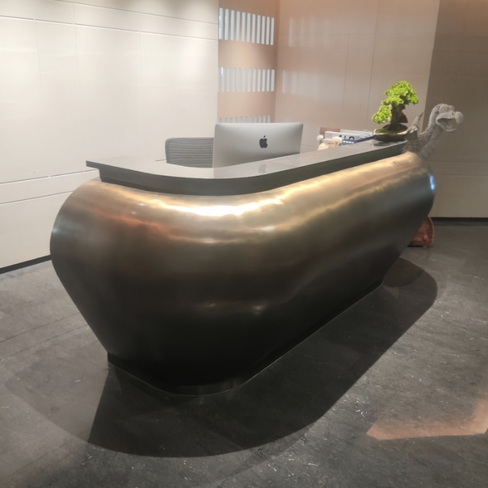 Reception Desk Design Ideas: How Custom Metal Desks Transform Modern Lobbies