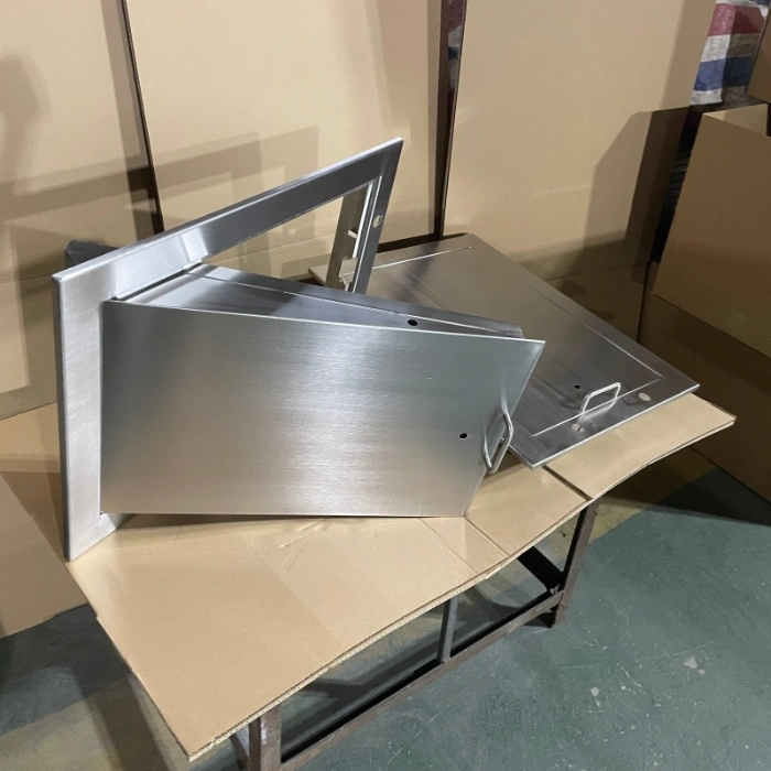 Brushed Finish Stainless Steel Linen Chute Door